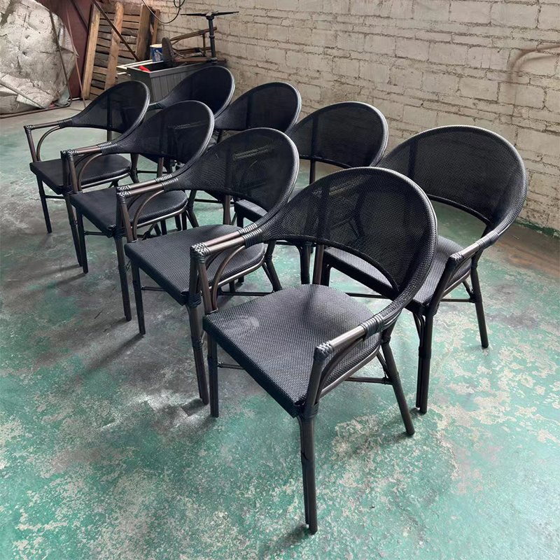 French Rattan Bistro Chair