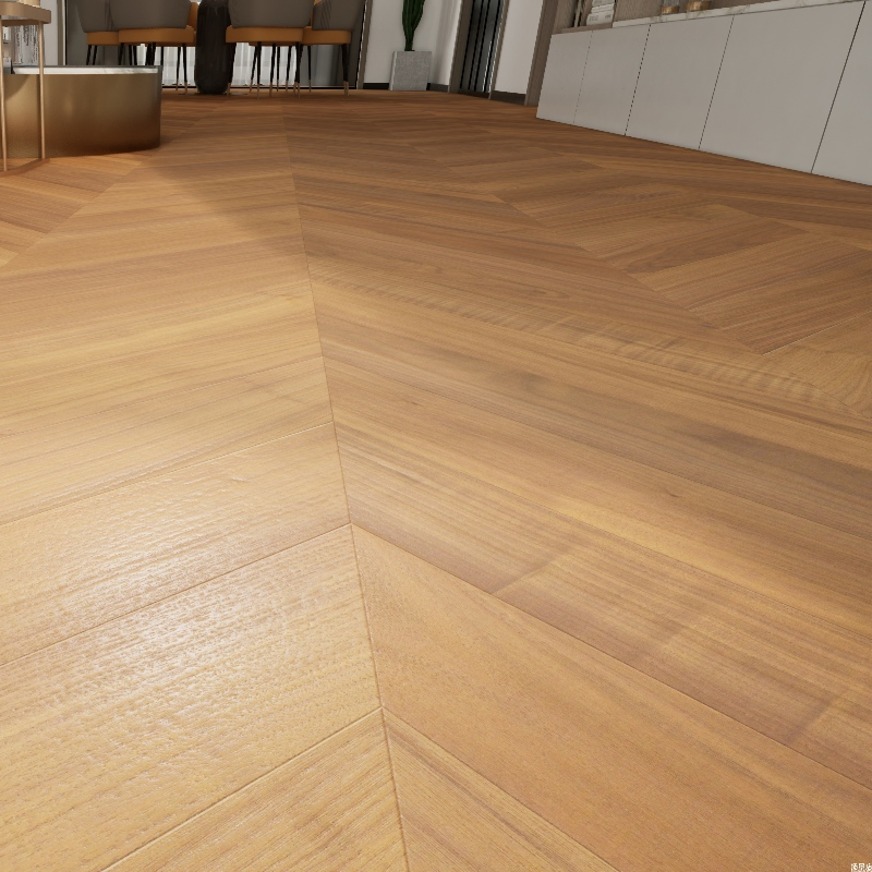 Herringbone White Oak Parquet Floor
