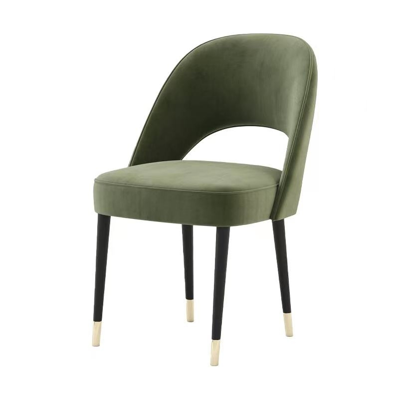 Nordic Velvet Cushion Dining Chair