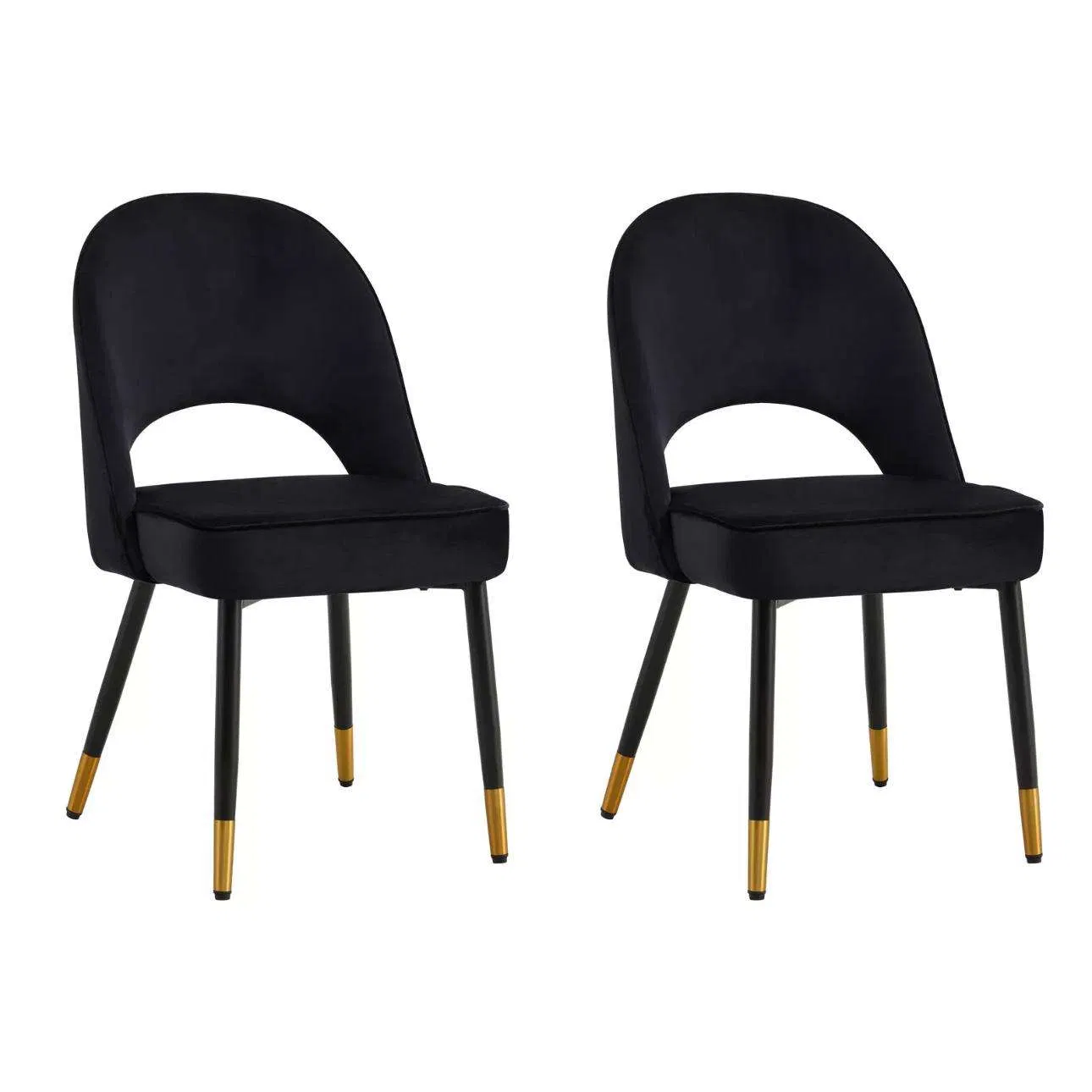 Nordic Velvet Cushion Dining Chair