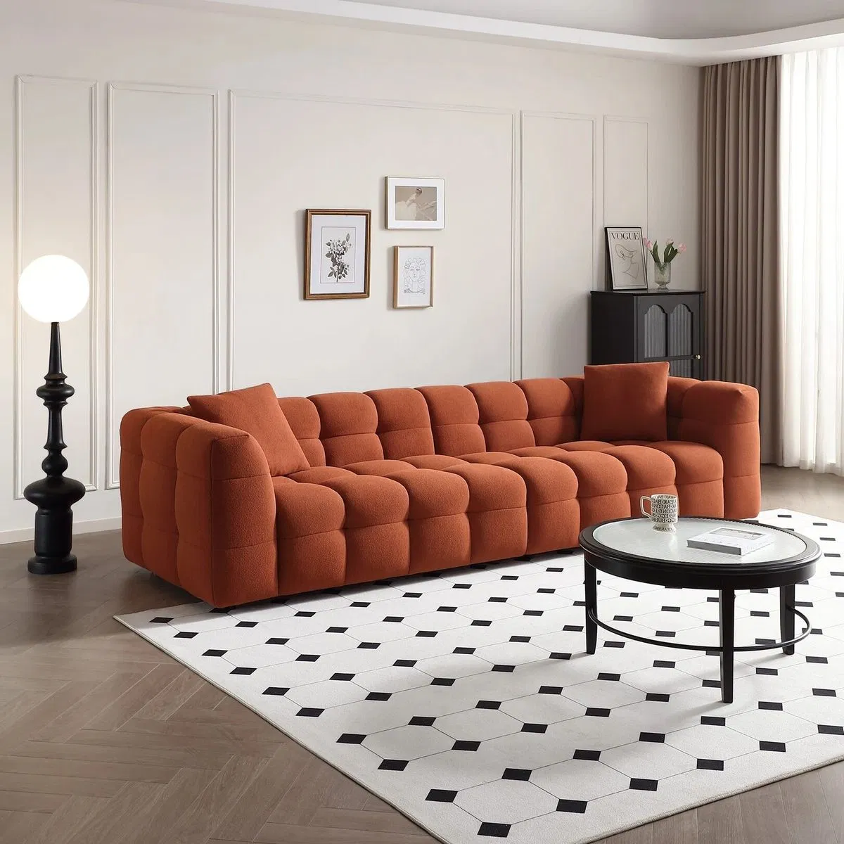 Contemporary Ergonomic Lounge Sofa