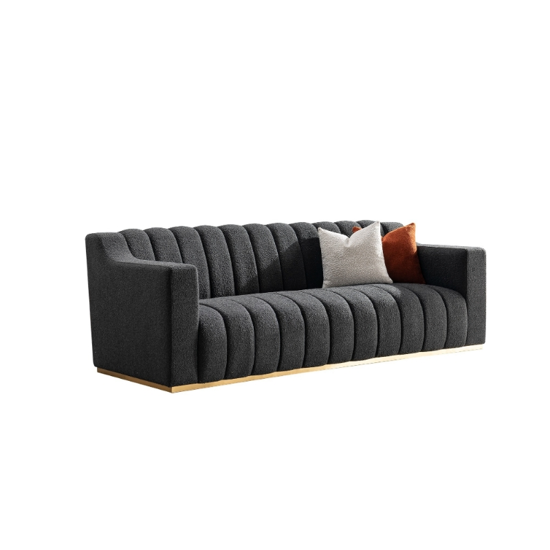 Italian Chesterfield Fabric Sofa