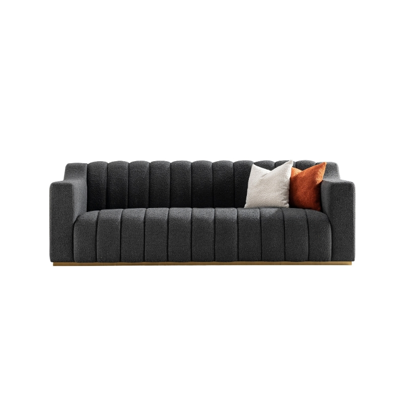 Italian Chesterfield Fabric Sofa