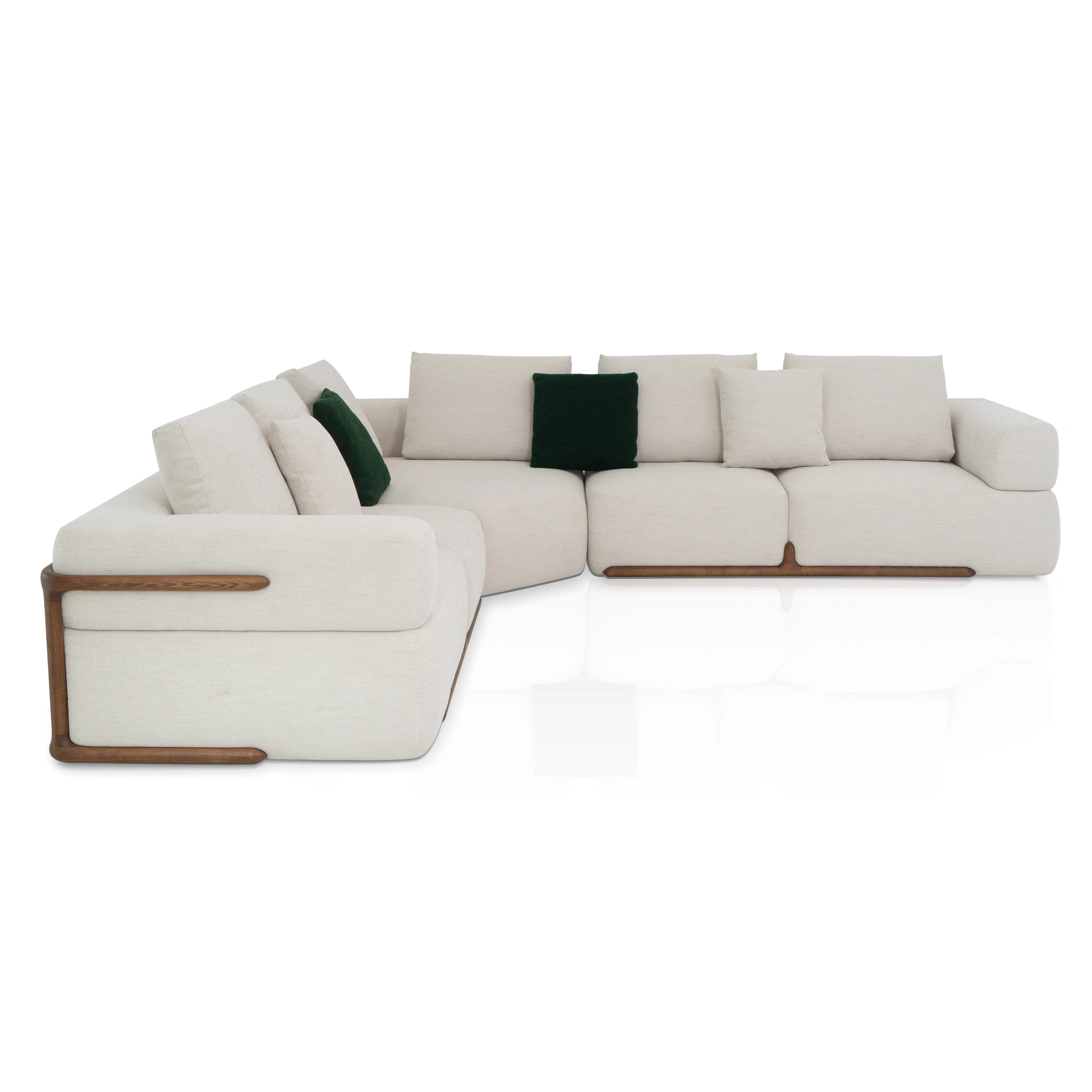 Italian Luxury Sectional Sofa Set