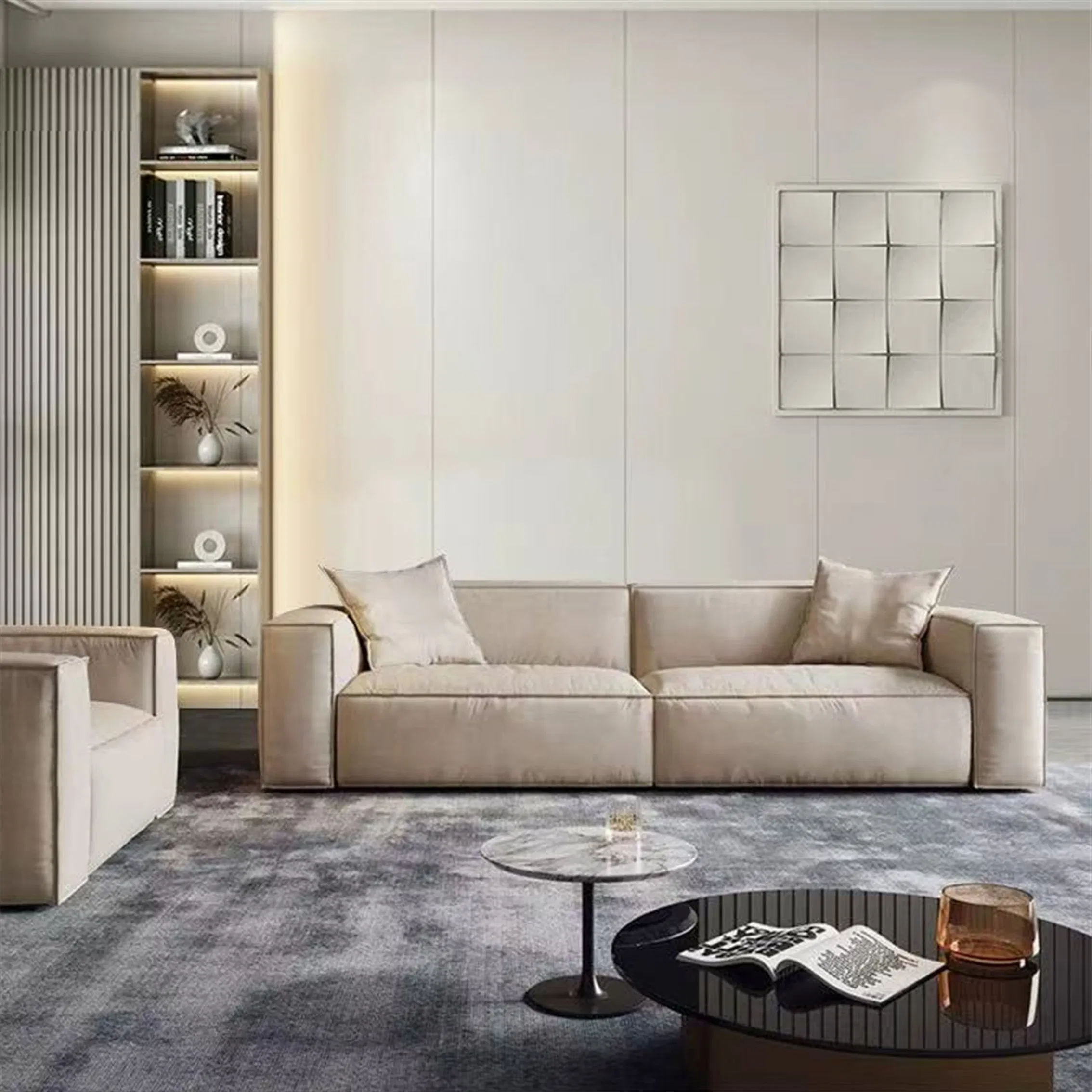 Nordic Minimalist Tofu Sofa