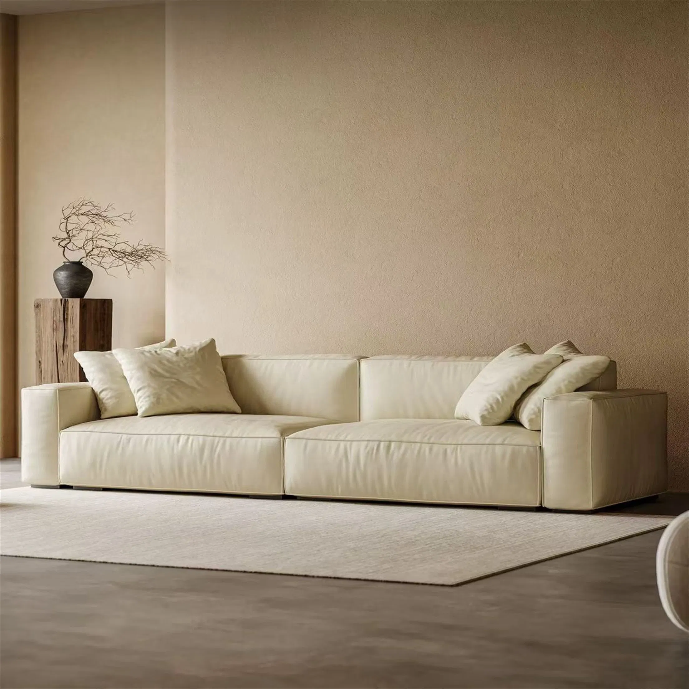 Nordic Minimalist Tofu Sofa