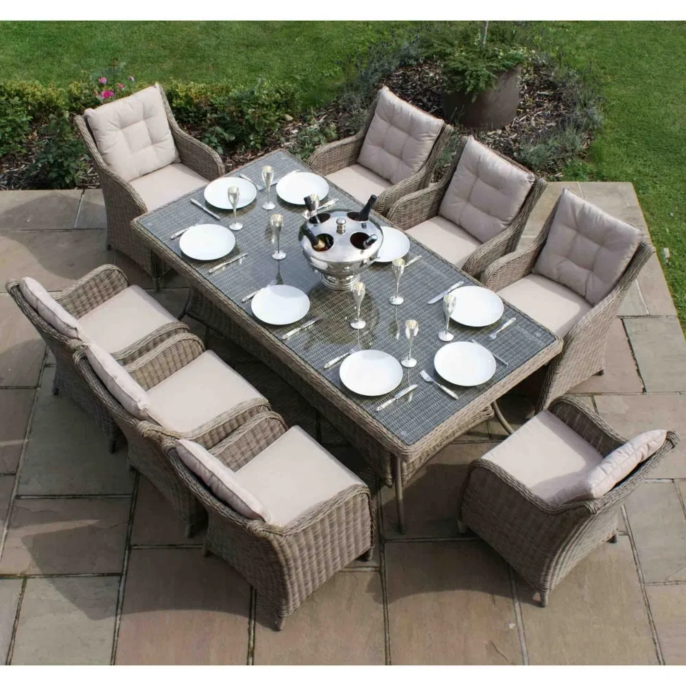 Bistro Rattan Table Set