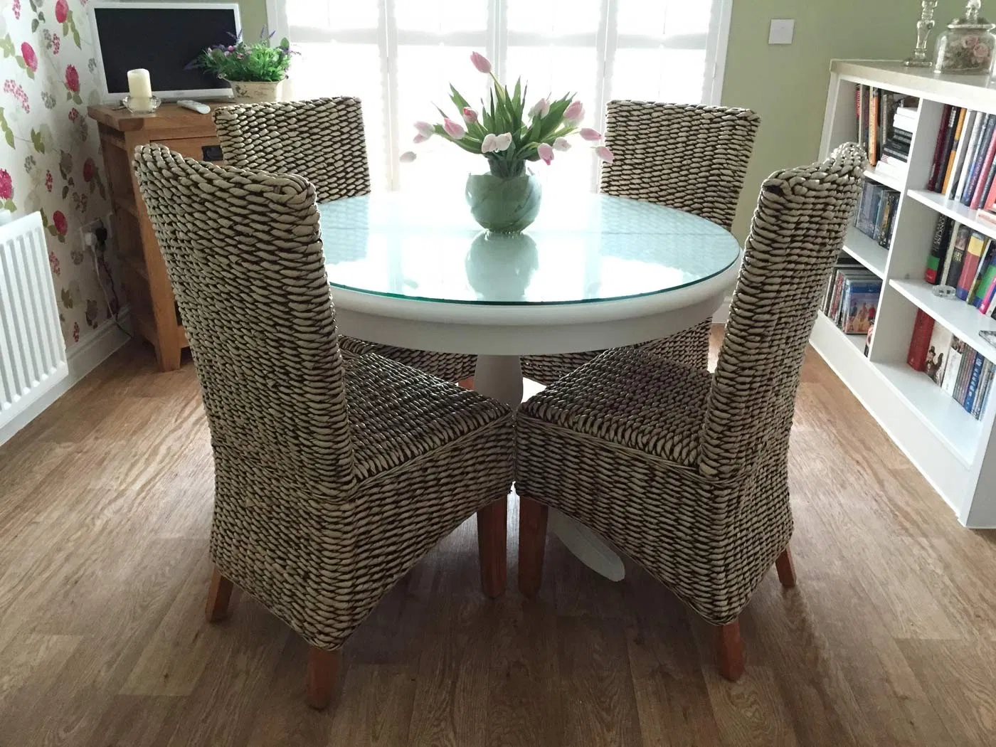 Bistro Rattan Table Set
