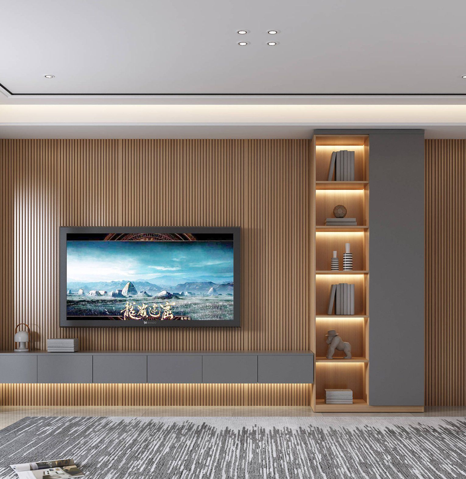 Modern Decorative WPC Wall Panel