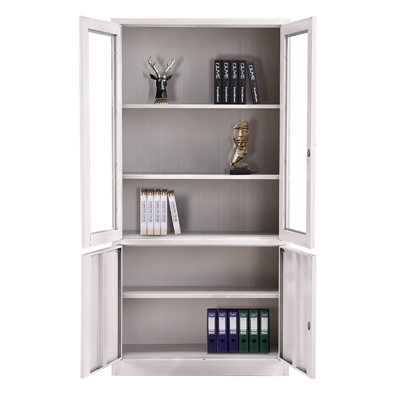 Four Door Lockable Steel Cupboard