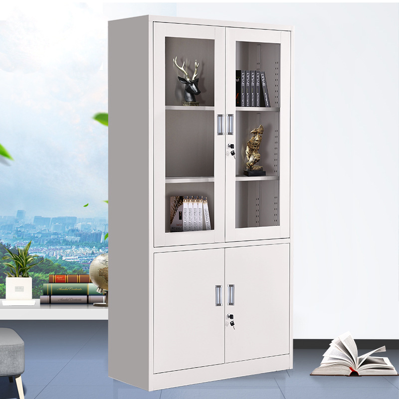 Four Door Lockable Steel Cupboard