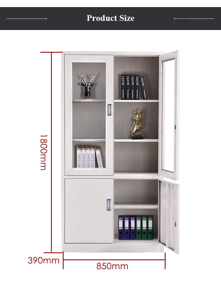 Four Door Lockable Steel Cupboard