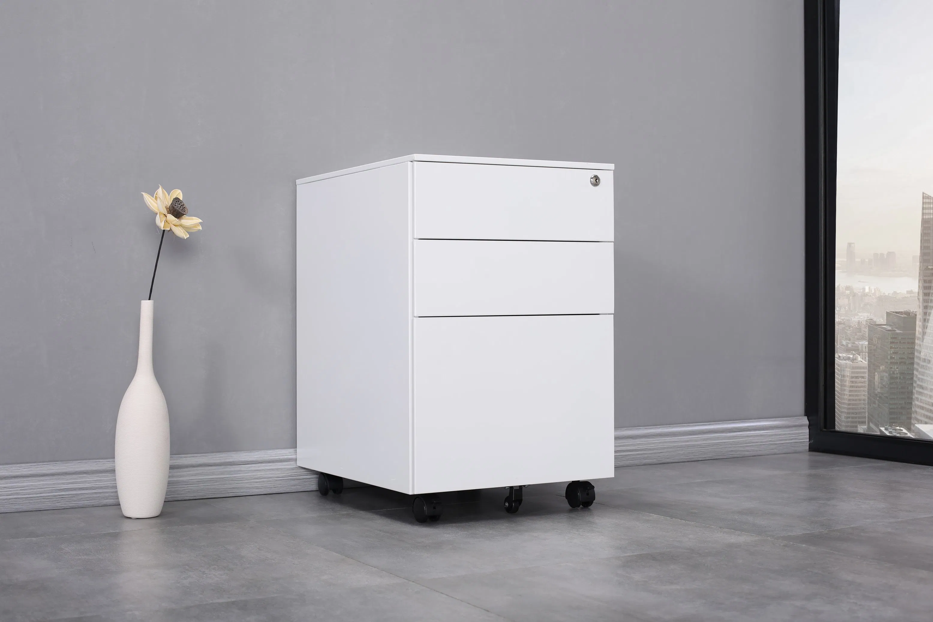Mobile Steel Filing Cabinet